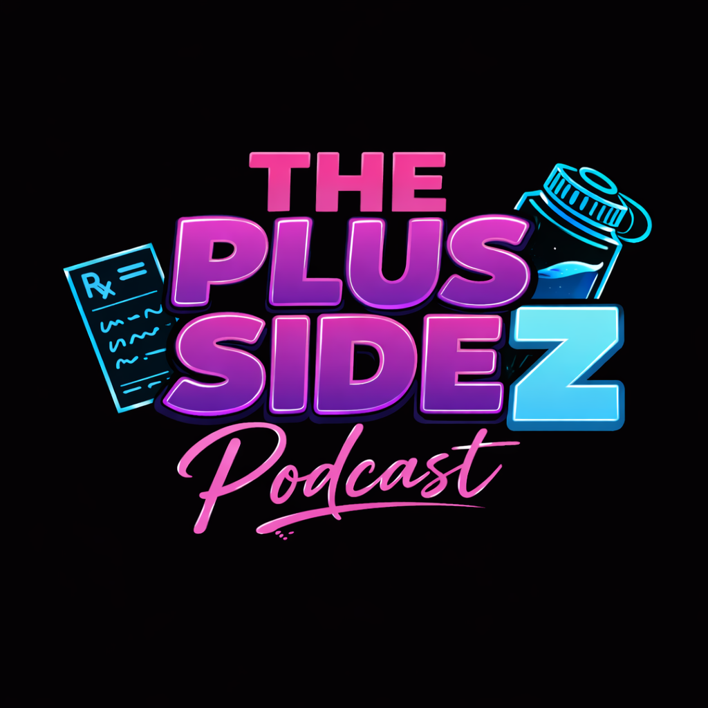 The Plus SideZ podcast logo